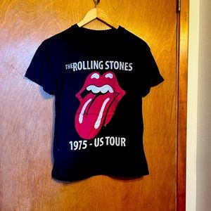 Rolling Stones 1975 Concert Tshirt